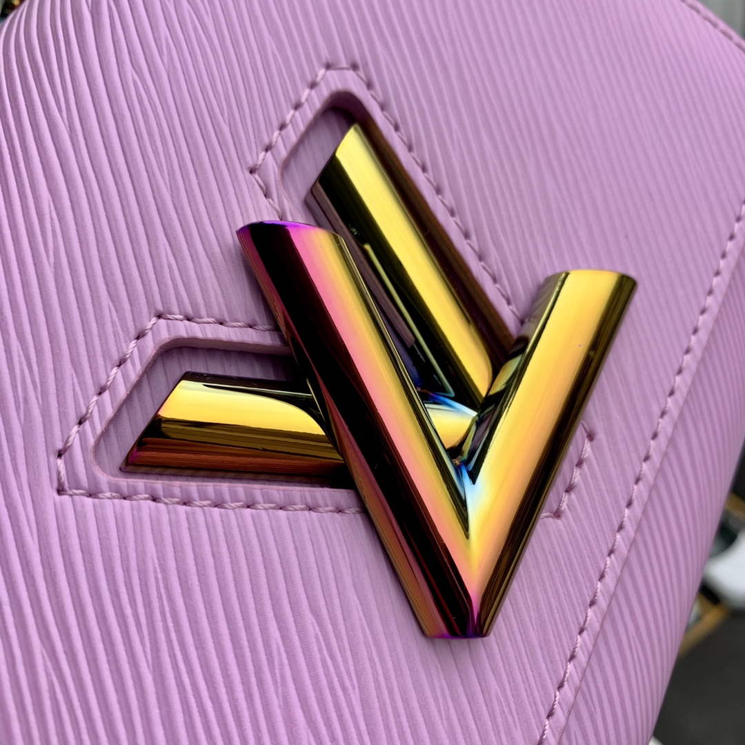 LV M22098 Louis Vuitton Twist PM Epi Leather Lilas Provence Violet - Default Title - View 8