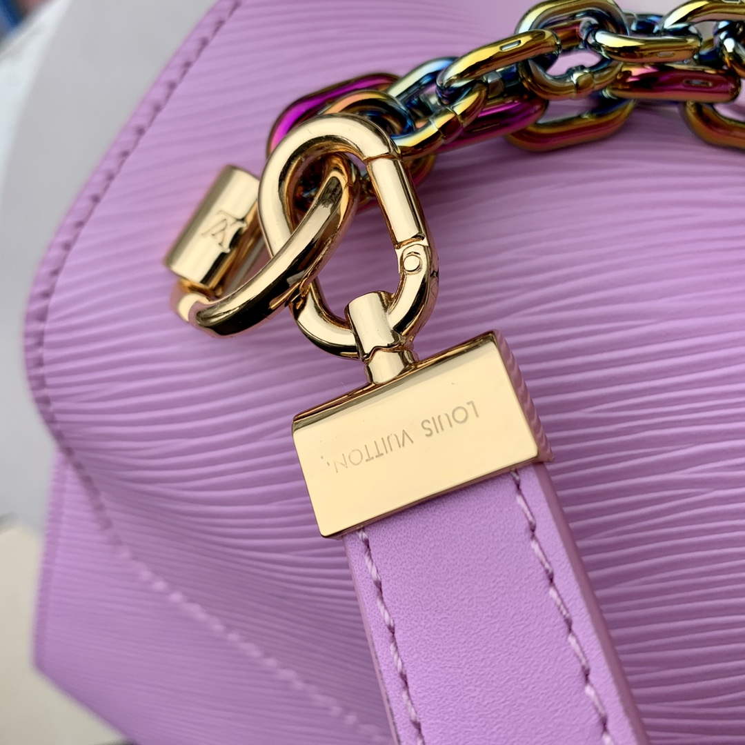 LV M22098 Louis Vuitton Twist PM Epi Leather Lilas Provence Violet - Default Title - View 6
