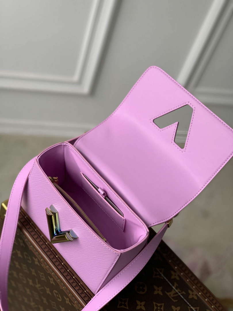 LV M22098 Louis Vuitton Twist PM Epi Leather Lilas Provence Violet - Default Title - View 3