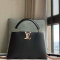 LV M22121 Louis Vuitton Capucines BB Handbag Black - Default Title - View 1