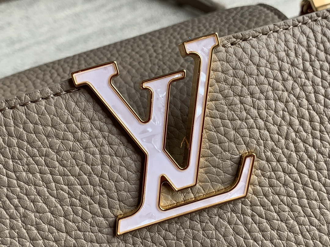 LV M22121 Louis Vuitton Capucines BB Handbag Gray