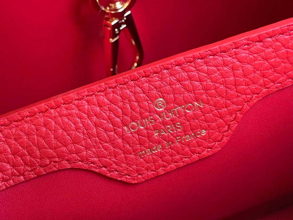 LV M22121 Louis Vuitton Capucines BB Handbag Gray