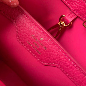 LV M22121 Louis Vuitton Capucines MM Handbag Snow White - Default Title - View 8