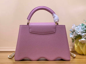 LV M22122 Louis Vuitton Capucines BB Handbag Pink - Default Title - View 3