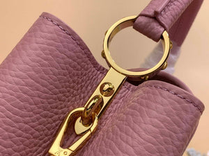 LV M22122 Louis Vuitton Capucines BB Handbag Pink - Default Title - View 6