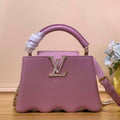 LV M22122 Louis Vuitton Capucines Mini Handbag Pink - Default Title - View 1