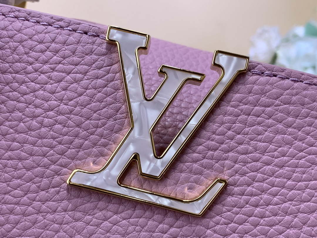 LV M22122 Louis Vuitton Capucines Mini Handbag Pink - Default Title - View 5