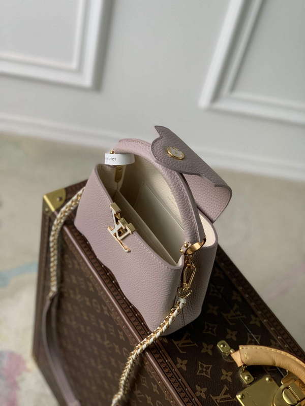 LV M22122 Louis Vuitton Capucines Mini Handbag Wisteria - Default Title - View 9