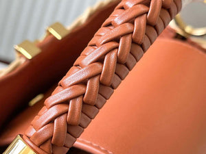 LV M22173 Louis Vuitton Capucines BB Handbag Straw Leather Beige Tan - Default Title - View 5