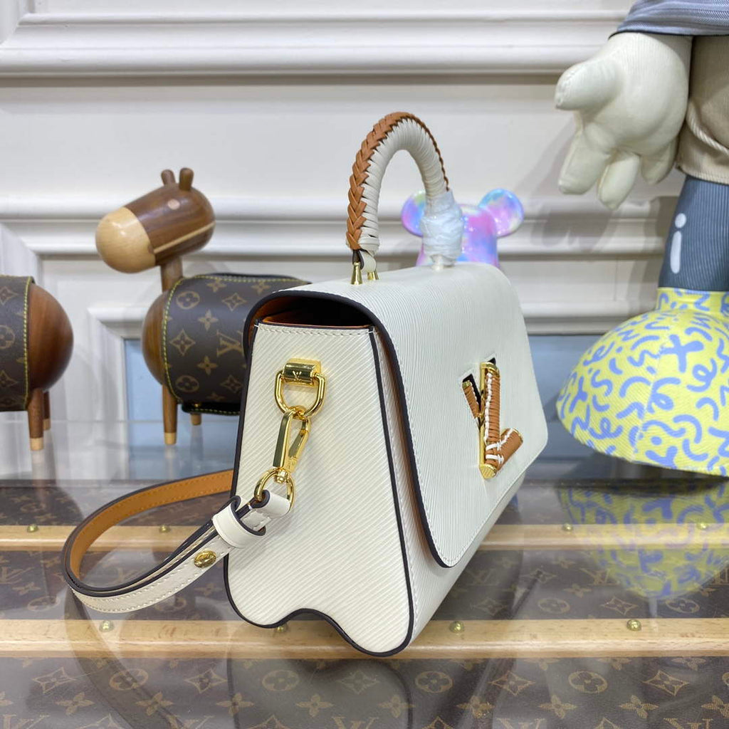 LV M22236 Louis Vuitton Twist MM Handbag Quartz