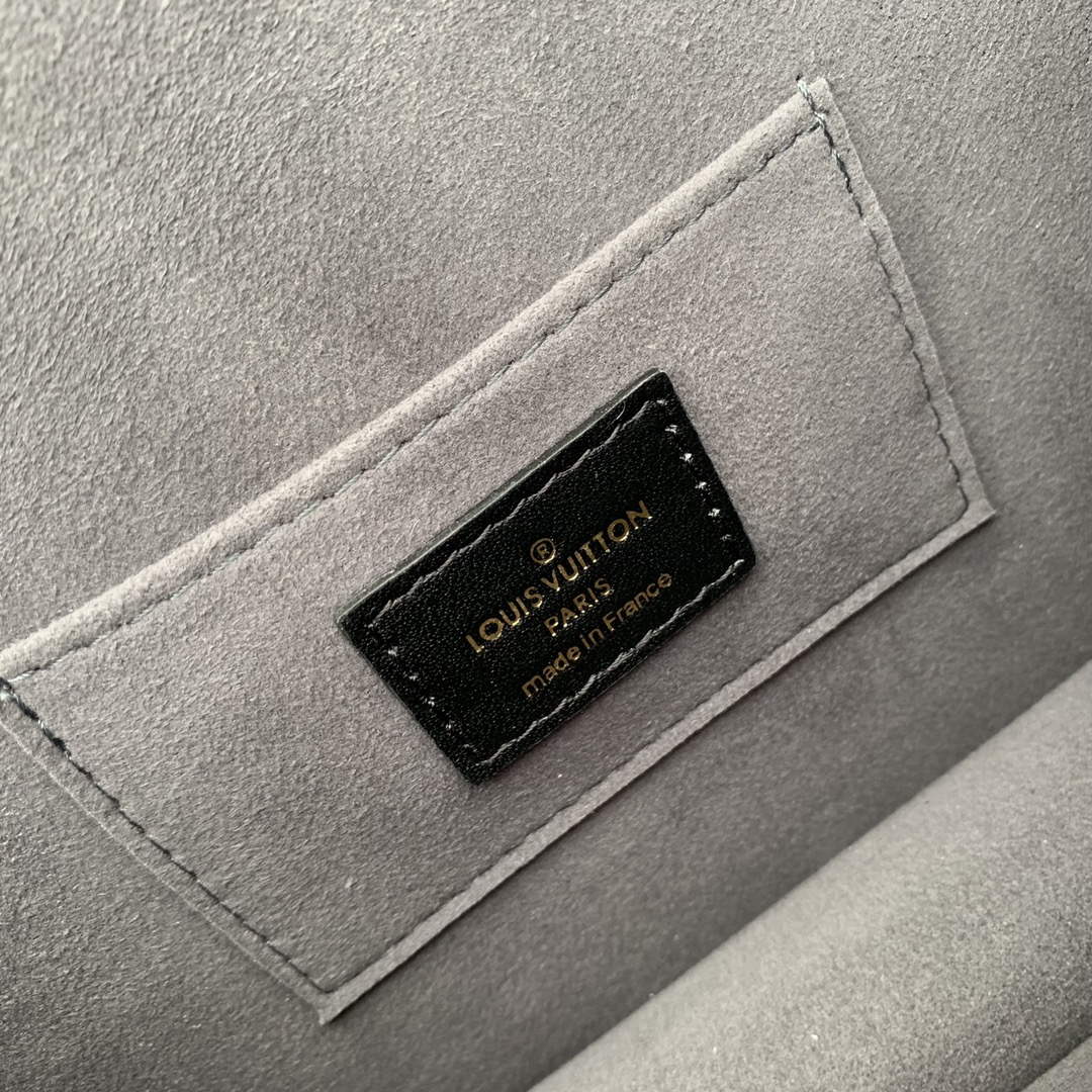 LV M22276 Louis Vuitton Dauphine MM Bag Black - Default Title - View 8