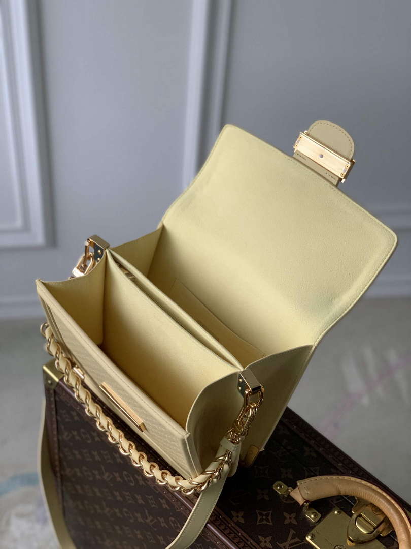 LV M22276 Louis Vuitton Dauphine MM Bag Yellow - Default Title - View 7