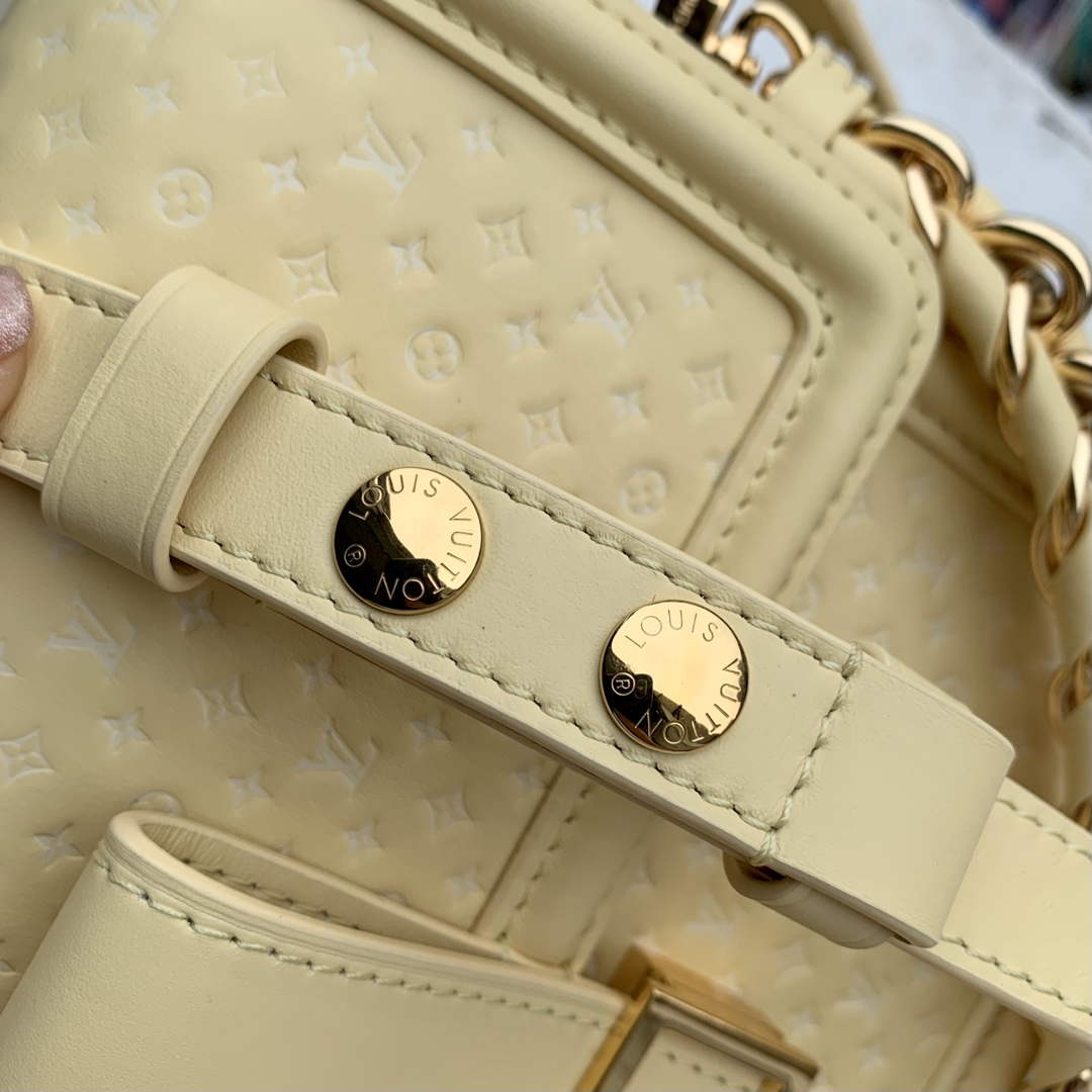 LV M22276 Louis Vuitton Dauphine MM Bag Yellow