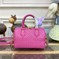 LV M22286 Louis Vuitton Speedy Bandouliere 20 Handbag Rose