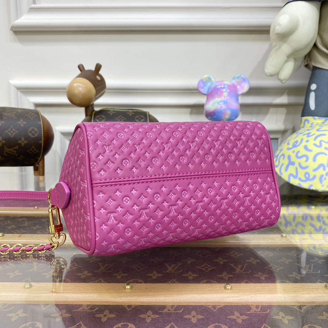 LV M22286 Louis Vuitton Speedy Bandouliere 20 Handbag Rose - Default Title - View 4