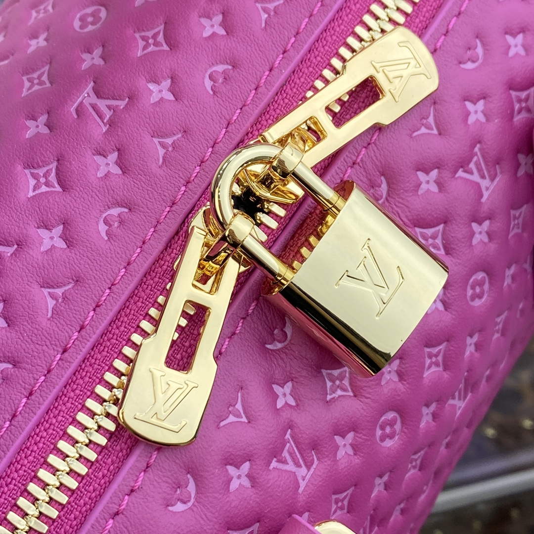 LV M22286 Louis Vuitton Speedy Bandouliere 20 Handbag Rose