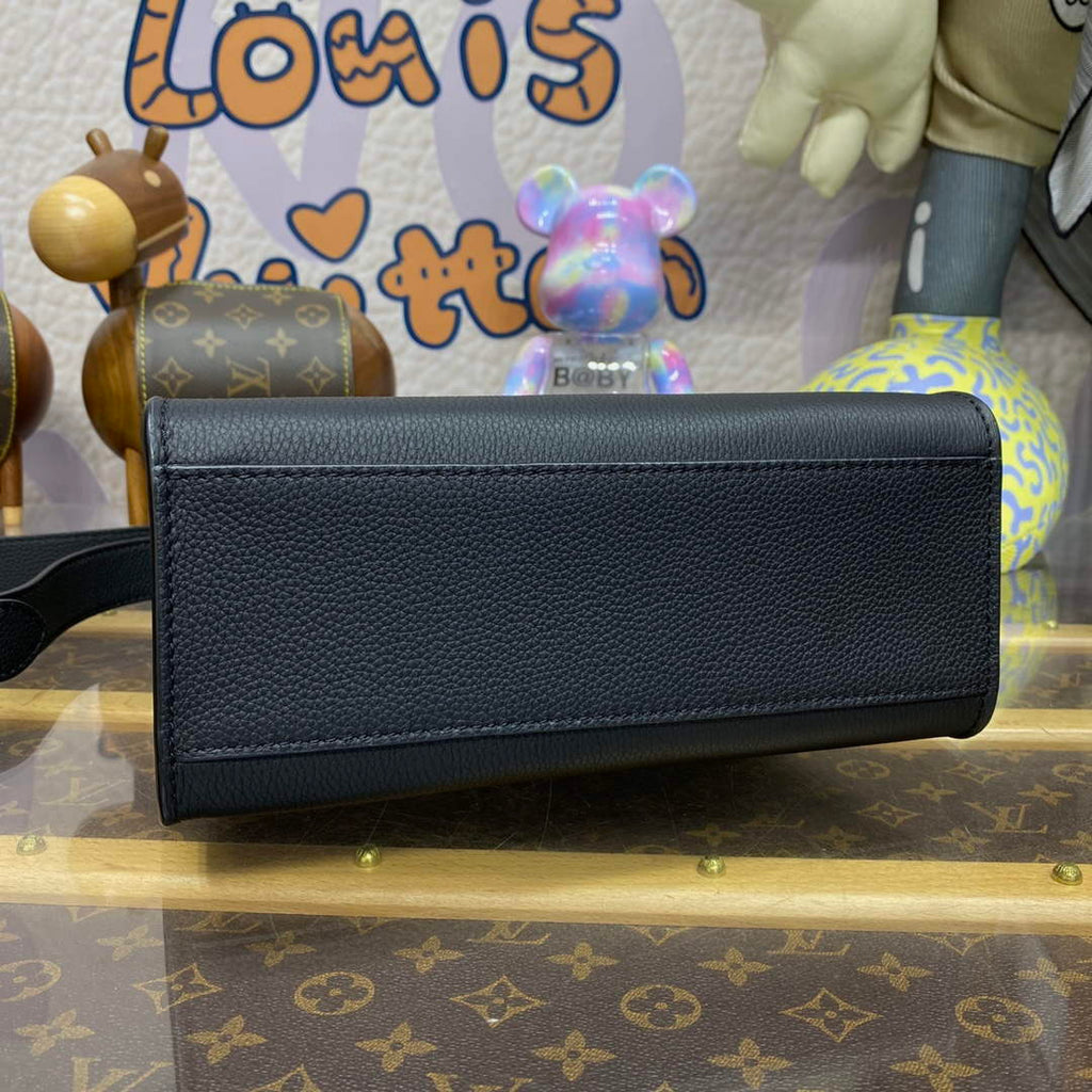 LV M22311 Louis Vuitton Lock & Go Handbag Black