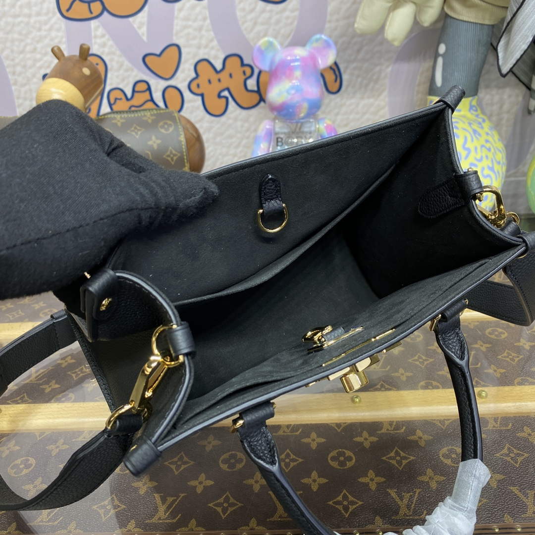 LV M22311 Louis Vuitton Lock & Go Handbag Black - Default Title - View 9