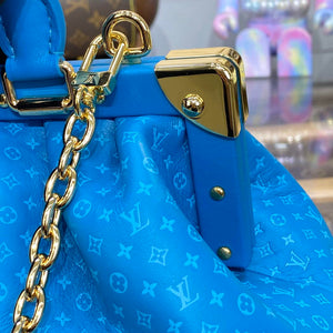 LV M22325 Louis Vuitton Monogram Clutch Blue - Default Title - View 7