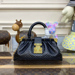 LV M22326 Louis Vuitton Monogram Clutch Black - Default Title - View 1