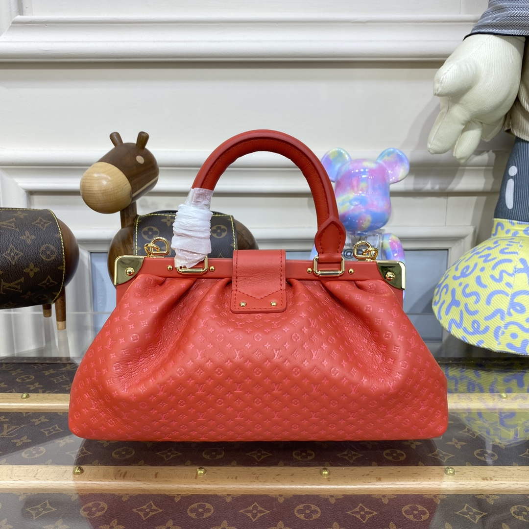LV M22327 Louis Vuitton Monogram Clutch Red - Default Title - View 2