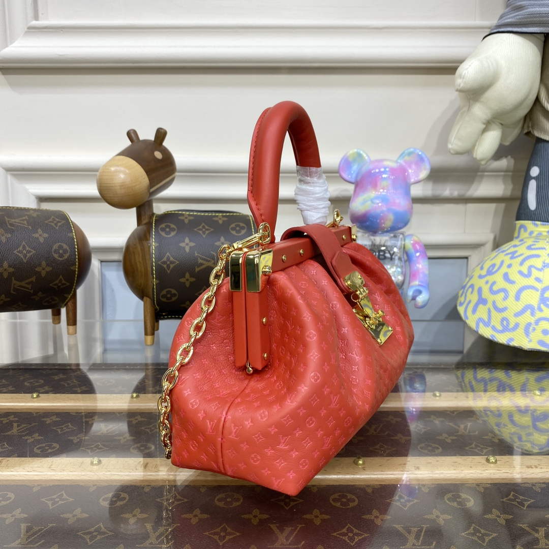 LV M22327 Louis Vuitton Monogram Clutch Red - Default Title - View 3