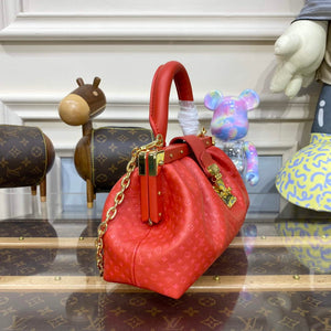 LV M22327 Louis Vuitton Monogram Clutch Red - Default Title - View 3