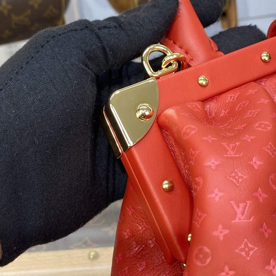 LV M22327 Louis Vuitton Monogram Clutch Red - Default Title - View 6