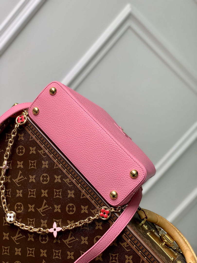 LV M22375 Louis Vuitton Capucines BB Bag Pink - Default Title - View 3