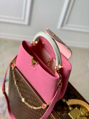 LV M22375 Louis Vuitton Capucines BB Bag Pink - Default Title - View 5