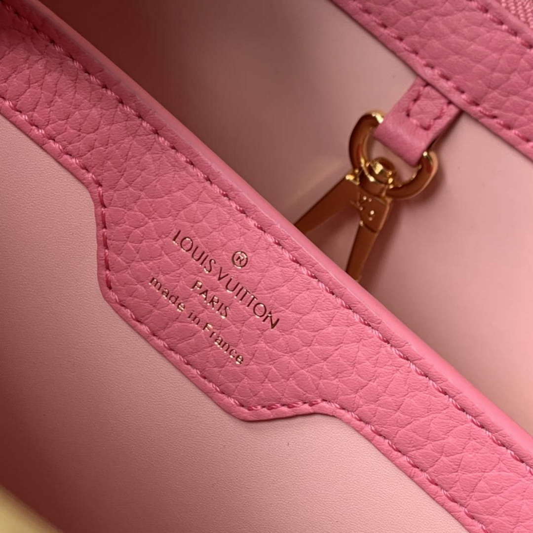 LV M22375 Louis Vuitton Capucines BB Bag Pink - Default Title - View 9