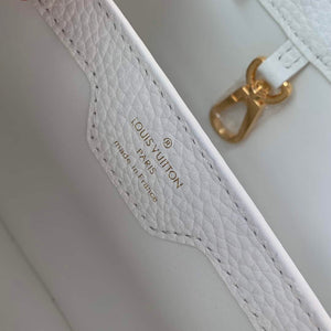 LV M22375 Louis Vuitton Capucines BB Handbag White - Default Title - View 9