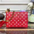 LV M22397 Louis Vuitton Coussin PM Handbag Coquelicot Red - Default Title - View 1