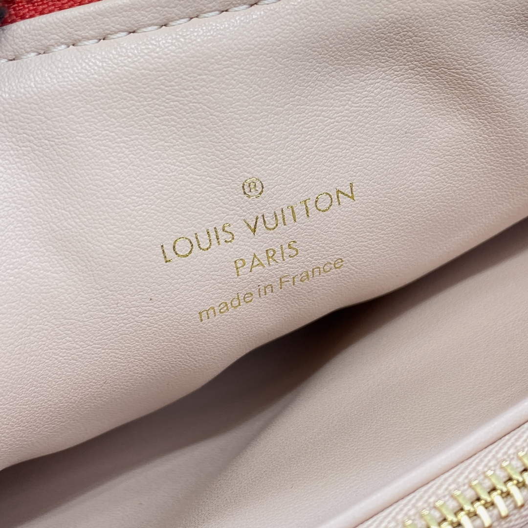 LV M22397 Louis Vuitton Coussin PM Handbag Coquelicot Red - Default Title - View 8