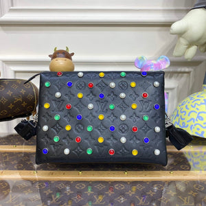 LV M22429 Louis Vuitton Coussin PM Bag black diamond - Default Title - View 3