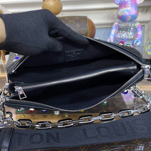 LV M22429 Louis Vuitton Coussin PM Bag black diamond - Default Title - View 9