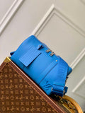 LV M22486 Louis Vuitton City Keepall Travel Bag Bright Blue