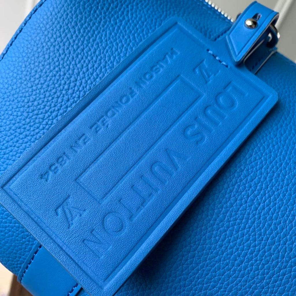 LV M22486 Louis Vuitton City Keepall Travel Bag Bright Blue