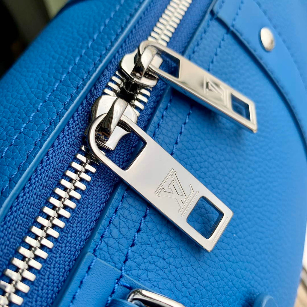 LV M22486 Louis Vuitton City Keepall Travel Bag Bright Blue