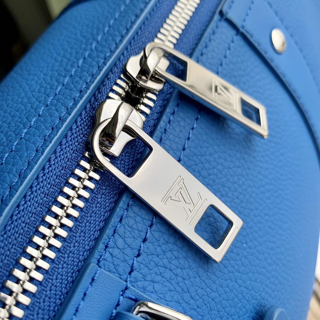 LV M22486 Louis Vuitton City Keepall Travel Bag Bright Blue - Default Title - View 6