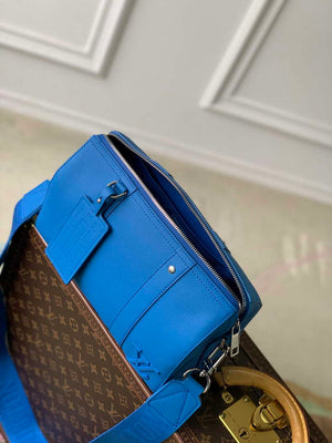 LV M22486 Louis Vuitton City Keepall Travel Bag Bright Blue - Default Title - View 8