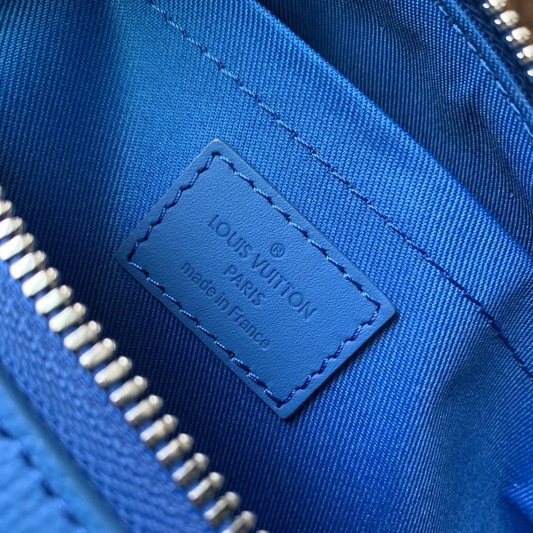 LV M22486 Louis Vuitton City Keepall Travel Bag Bright Blue - Default Title - View 9