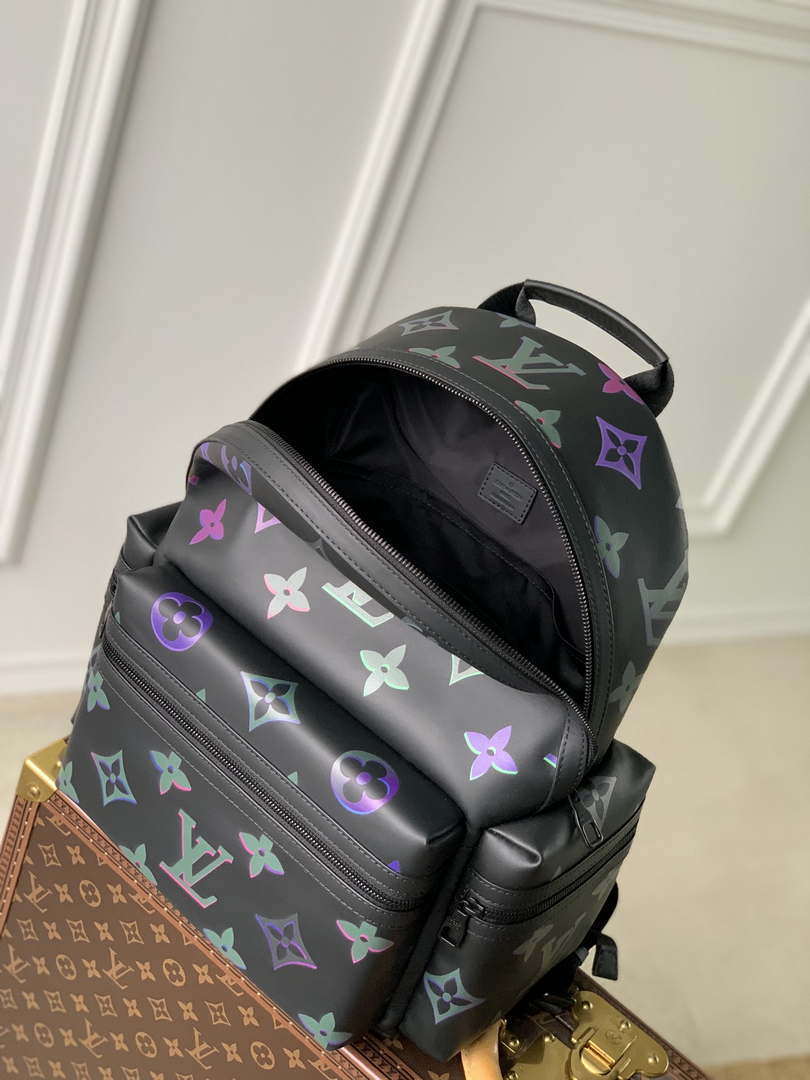 LV M22488 Louis Vuitton Comet Backpack Bag Black Borealis - Default Title - View 6