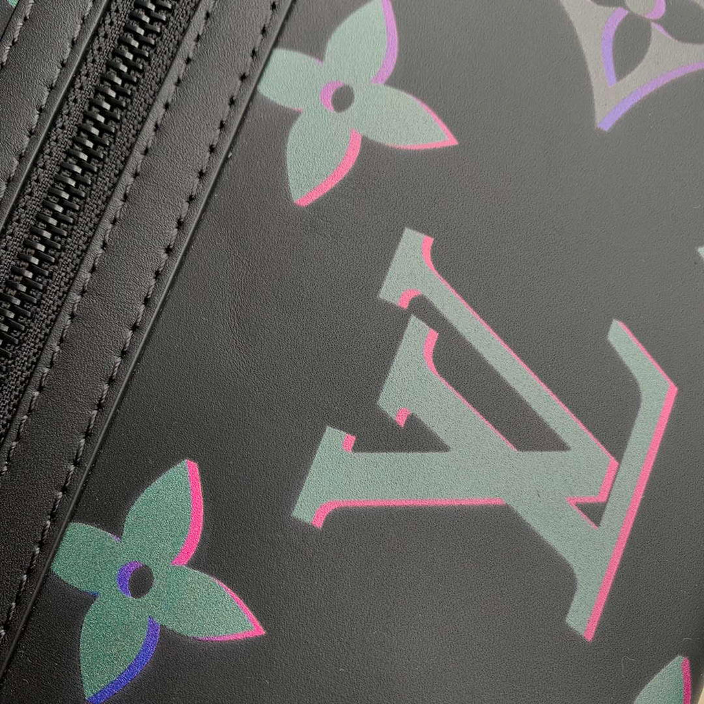 LV M22488 Louis Vuitton Comet Backpack Bag Black Borealis