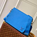 LV M22505 Louis Vuitton Takeoff Messenger Bag Blue - Default Title - View 1