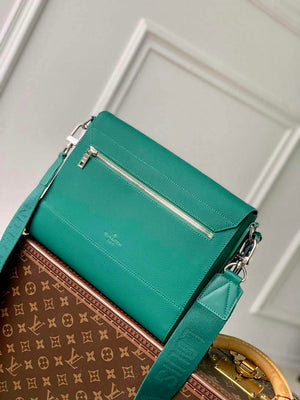 LV M22505 Louis Vuitton Takeoff Messenger Bag Green - Default Title - View 3