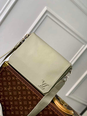 LV M22505 Louis Vuitton Takeoff Messenger Bag Sage - Default Title - View 1