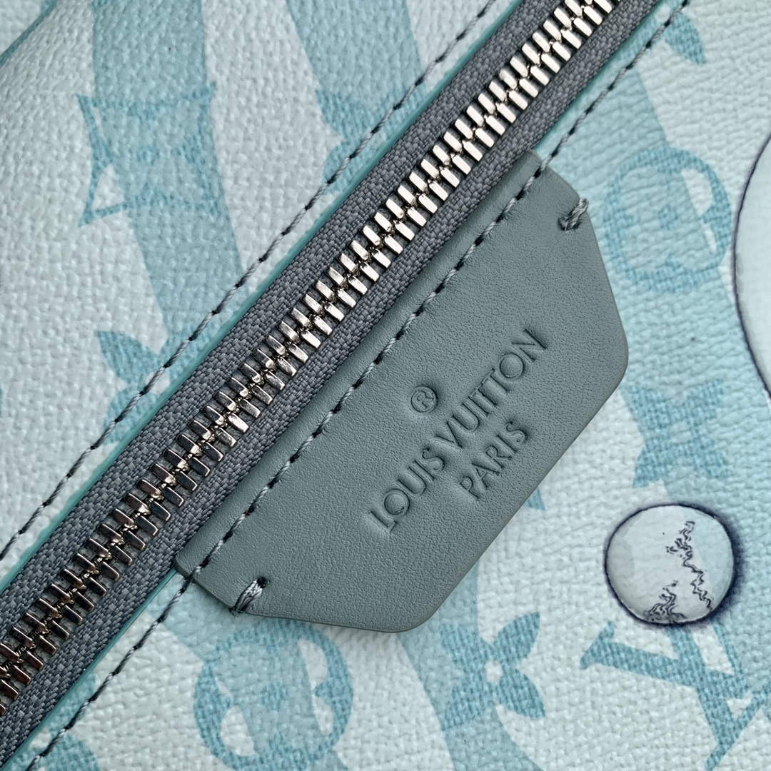 LV M22519 Louis Vuitton Discovery Backpack Crystal Blue - Default Title - View 5