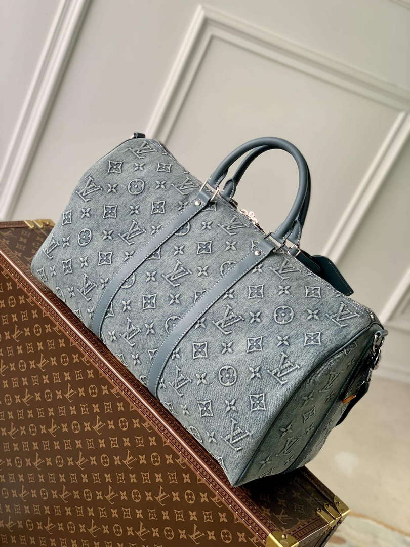 LV M22532 Louis Vuitton Keepall Bandouliere 50 Bag - Default Title - View 3