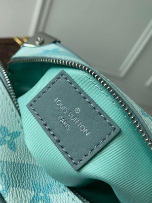 LV M22588 Louis Vuitton Mini Soft Trunk Bag Crystal Blue - Default Title - View 9